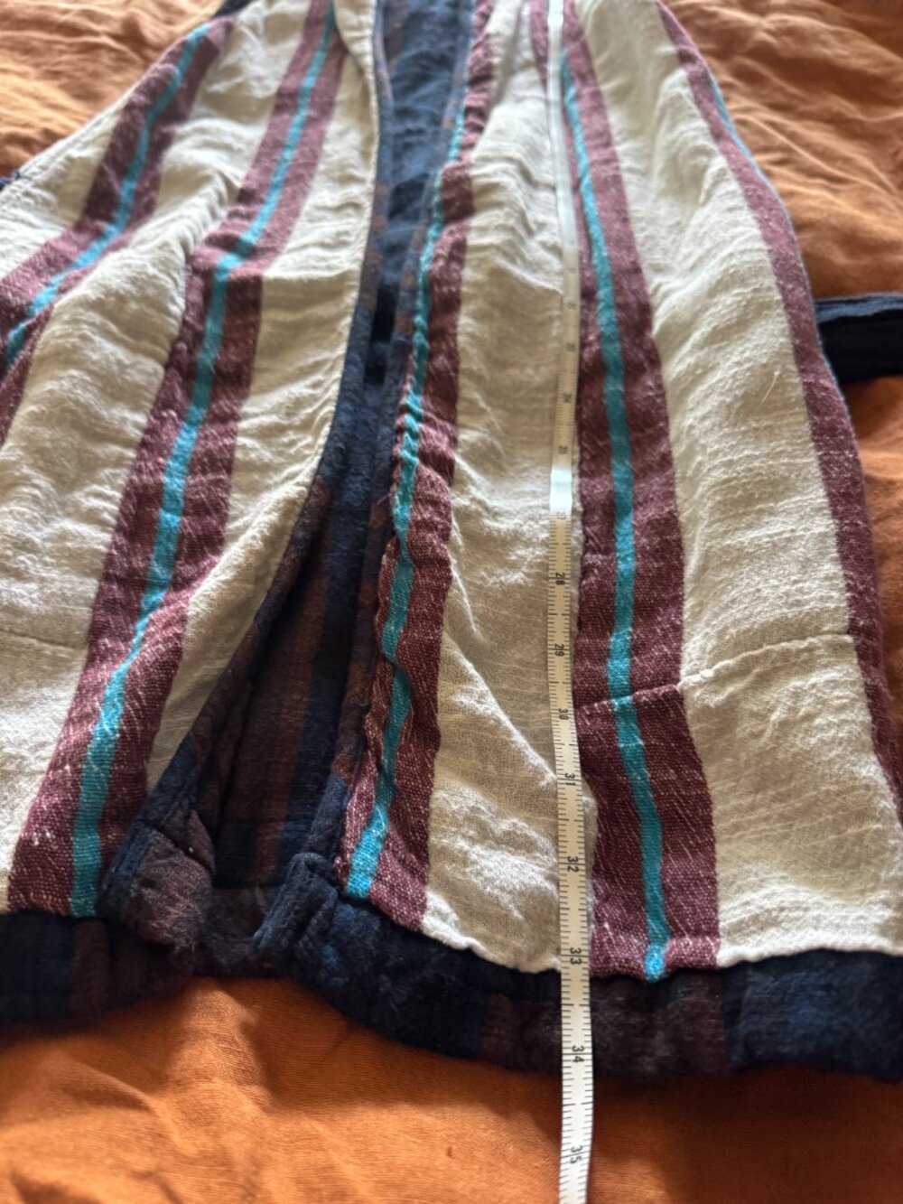 Ace&Jig Reversible Vest in Chore/Fable with Belt, Size XS-S - Picture 11 of 13